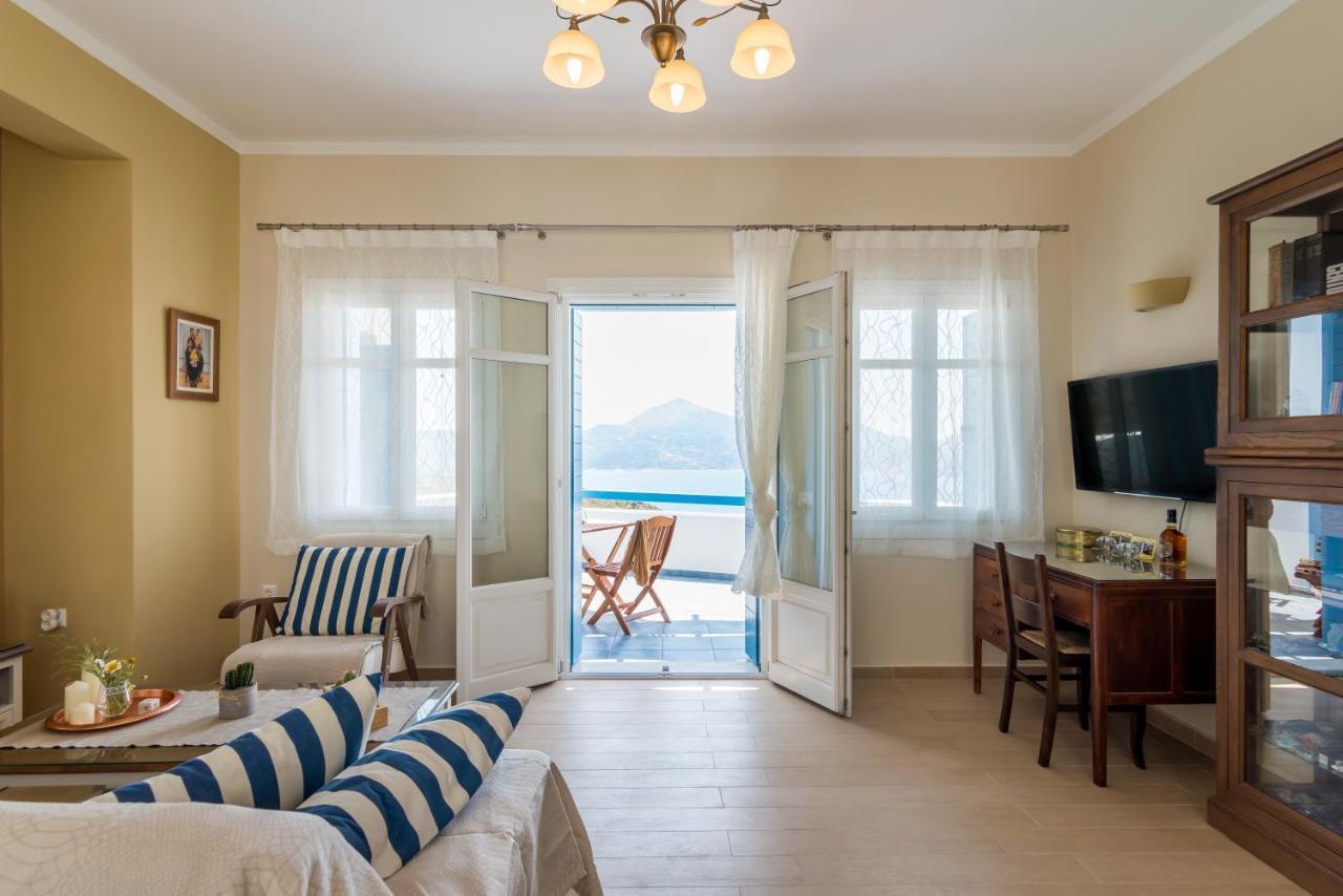 Villa Blue Sky Trypití Eksteriør billede